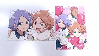 イナズマイレブン　名ゼリフTシャツ　吹雪士郎＆染岡竜吾 Amazon.co.jp: イナズマイレブン ブロマイド 吹雪士郎 アツヤ 染